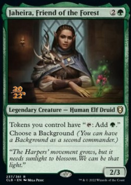 Jaheira, Friend of the Forest Card Front