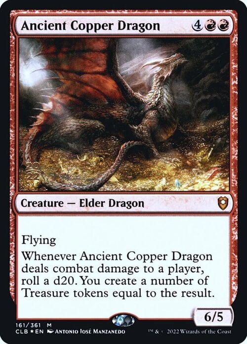 Ancient Copper Dragon Card Front