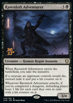 Ravenloft Adventurer Card Front