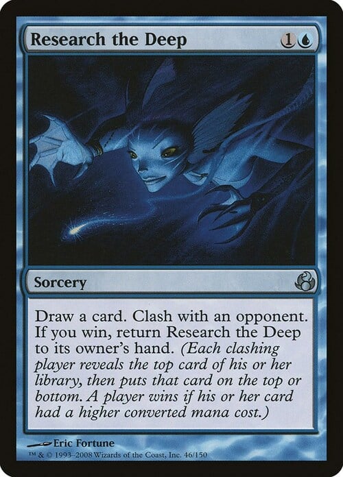 Research the Deep Card Front