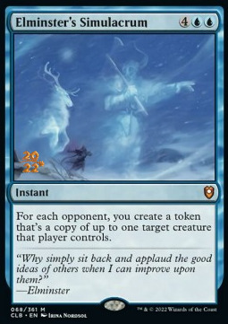 Elminster's Simulacrum Card Front