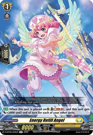 Energy Refill Angel Card Front