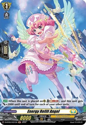 Energy Refill Angel Card Front