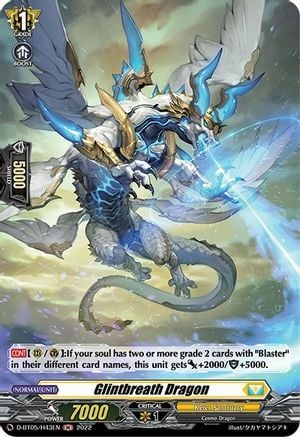 Glintbreath Dragon Card Front
