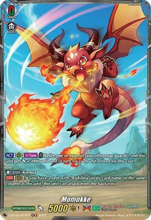 Momokke [D Format] Card Front