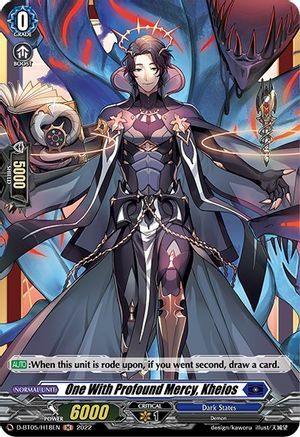 One With Profound Mercy, Kheios [D Format] Card Front