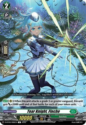 Tear Knight, Fleche [D Format] Card Front