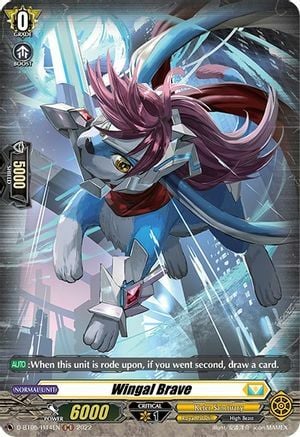 Wingal Brave [D Format] Card Front