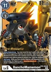 BanchoMamemon · Pre-Release Stamped BT8-068