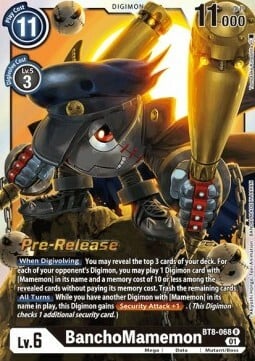 BanchoMamemon Card Front