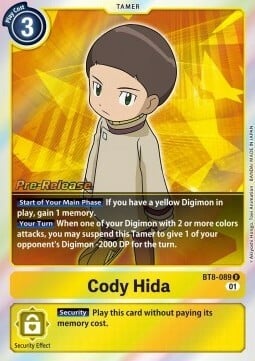 Cody Hida Card Front