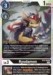 Ryudamon · Pre-Release Stamped BT8-060