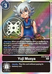 Yuji Musya · Pre-Release Stamped BT8-092
