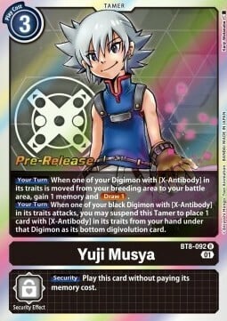 Yuji Musya Card Front