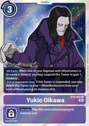Yukio Oikawa · Pre-Release Stamped BT8-093
