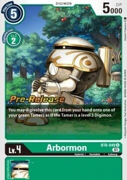 Arbormon Card Front