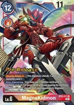 MagnaKidmon Card Front