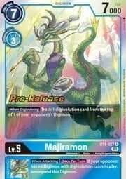 Majiramon · Pre-Release Stamped BT6-027