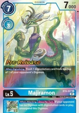Majiramon Card Front