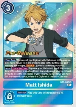Matt Ishida Card Front