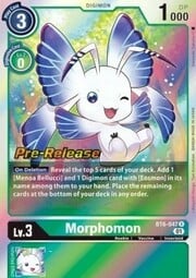 Morphomon · Pre-Release Stamped BT6-047