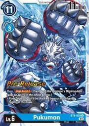Pukumon · Pre-Release Stamped BT6-028