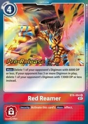 Red Reamer · Pre-Release Stamped BT6-094