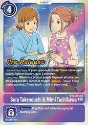 Sora Takenouchi & Mimi Tachikawa