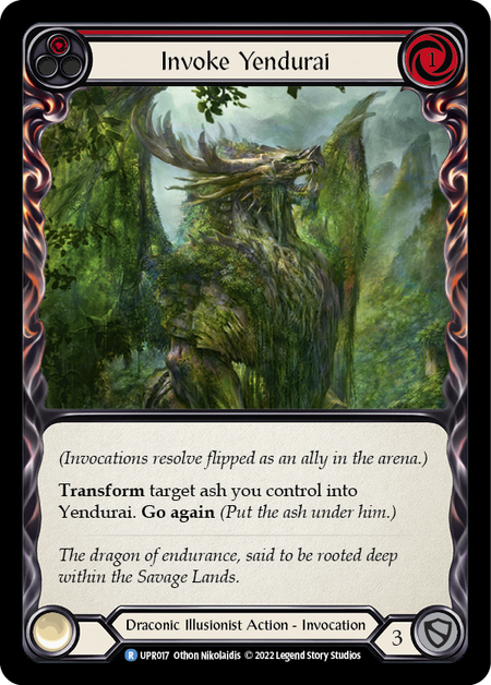 Invoke Yendurai // Yendurai Card Front