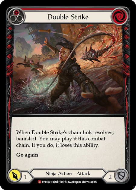 Double Strike Card Front