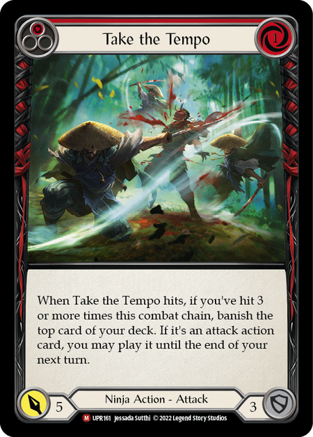 Take the Tempo Card Front