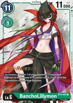 BanchoLillymon Card Front