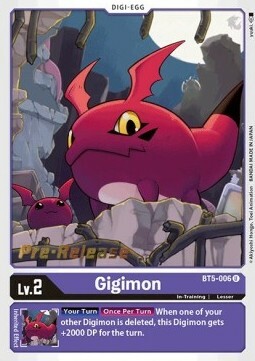 Gigimon Card Front