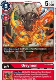 Greymon · Pre-Release Stamped BT5-010