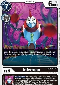 Infermon Card Front