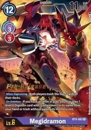 Megidramon · Pre-Release Stamped BT5-083