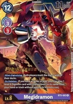 Megidramon Card Front