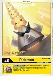 Pickmon · Pre-Release Stamped BT5-003
