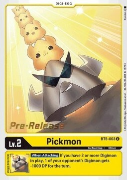 Pickmon Card Front