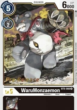 WaruMonzaemon Card Front