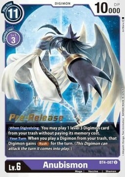 Anubismon Card Front