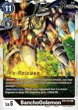 BanchoGolemon Card Front
