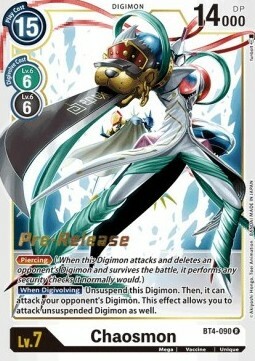 Chaosmon Card Front