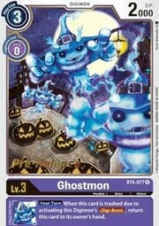 Ghostmon · Pre-Release Stamped BT4-077