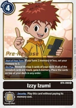 Izzy Izumi Card Front