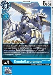 KendoGarurumon · Pre-Release Stamped BT4-027
