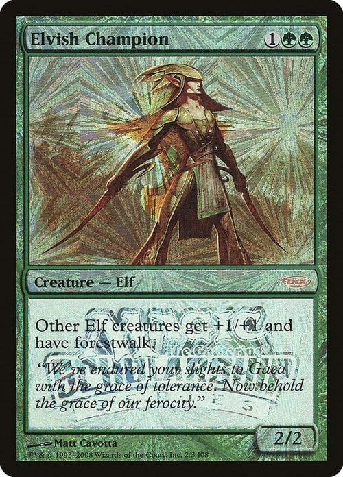 Elvish Champion Card Front