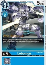 Lobomon · Pre-Release Stamped BT4-025