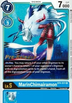 MarinChimairamon Card Front