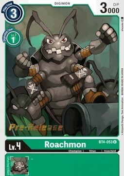 Roachmon Card Front